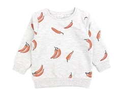 Name It light grey melange sweatshirt chili